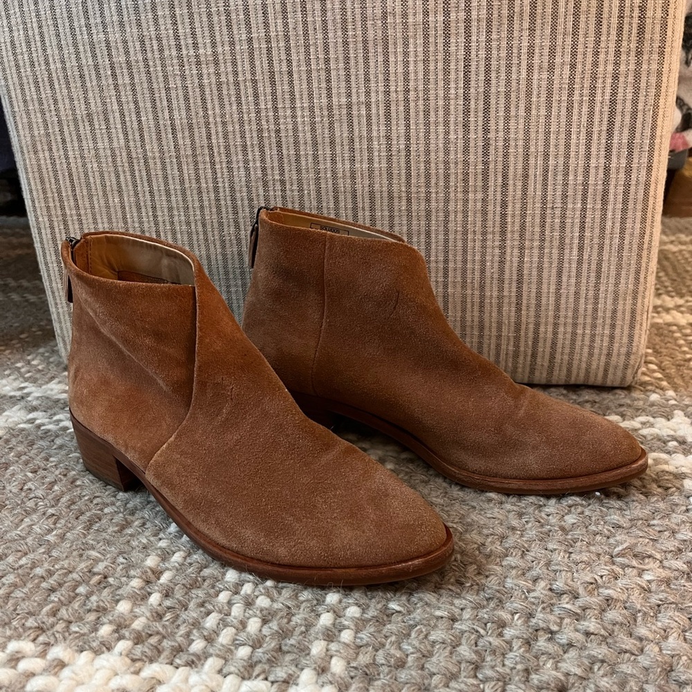 Soludos Suede Leather Booties soooooo soft!!